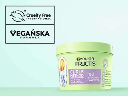 Garnier Fructis Curls Method maska nawilżająca do włosów do włosów kręconych i falowanych