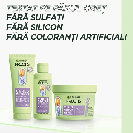 Garnier Fructis Curls Method Masca hidratanta par pentru par ondulat si cret