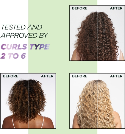 Garnier Fructis Curls Method ενυδατική μάσκα για τα μαλλιά για σπαστά και σγουρά μαλλιά