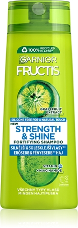 Garnier Fructis Strength & Shine champô para reforçar e dar brilho ao cabelo