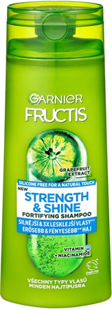 Garnier Fructis Strength & Shine σαμπουάν για την ενίσχυση και λάμψη μαλλιών