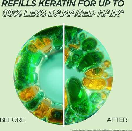 Garnier Fructis Ripara&Rinforza maschera per capelli deboli e danneggiati
