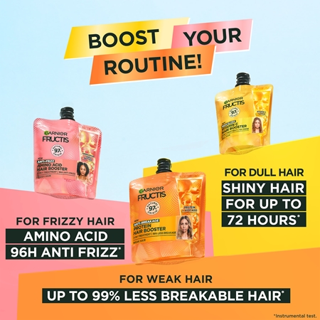 Garnier Fructis Protein Hair Booster obnovující maska pro poškozené vlasy