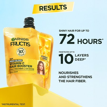 Garnier Fructis Vitamin C Hair Booster Toitev mask kuivadele juustele