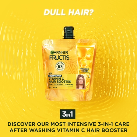 Garnier Fructis Vitamin C Hair Booster Toitev mask kuivadele juustele