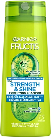 Garnier Fructis Strength & Shine σαμπουάν για την ενίσχυση και λάμψη μαλλιών