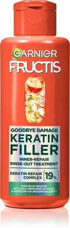 GARNIER Fructis Stop Agressions Pflege 10in1 | 400ml Mit Amlaöl & Keratin | Für Geschädigtes Haar
