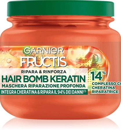 Garnier Fructis Damage Repair maska pro slabé a poškozené vlasy
