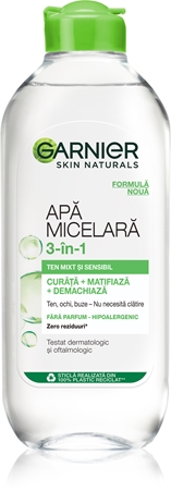 Garnier Micellar apă micelară pentru piele mixtă și sensibilă