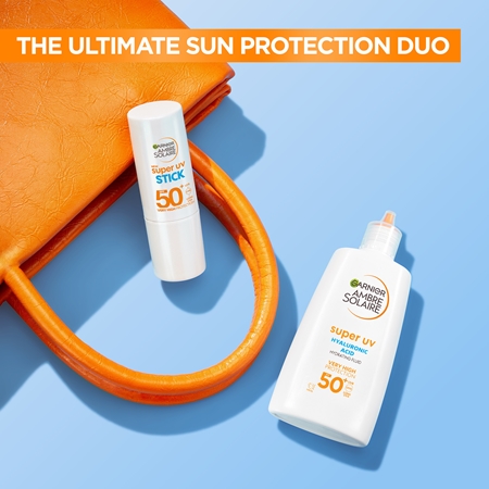 Garnier Ambre Solaire Super UV Stick защитен хидратиращ стик с масло от шеа