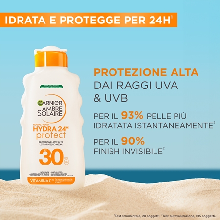 Garnier Ambre Solaire Hydra Protect leite solar SPF 30