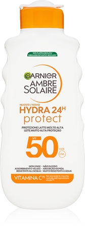 Garnier Ambre Solaire Hydra Protect latte abbronzante SPF 50