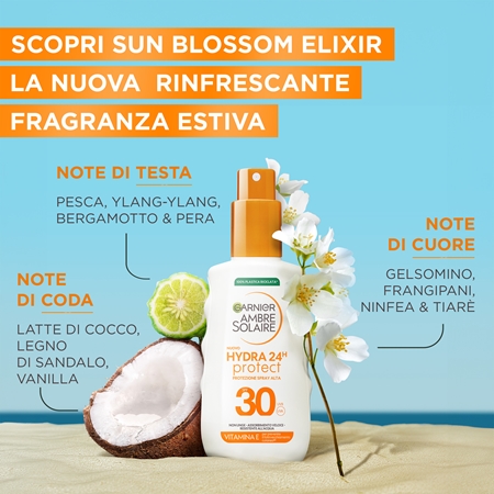 Garnier Ambre Solaire Hydra Protect latte abbronzante SPF 30