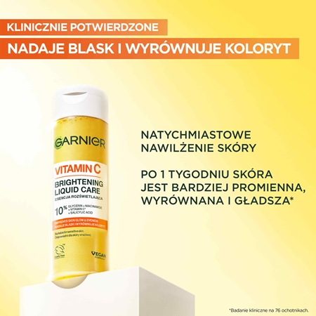 Garnier Pure Active Vitamin C esencja rozświetlająca do twarzy
