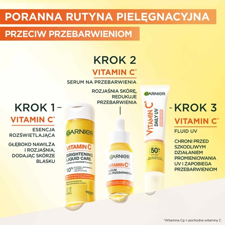 Garnier Pure Active Vitamin C esencja rozświetlająca do twarzy