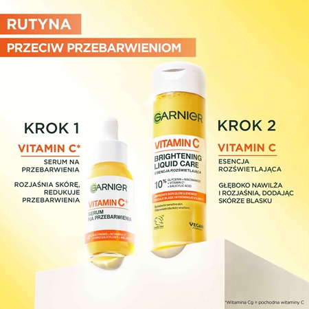 Garnier Pure Active Vitamin C esencja rozświetlająca do twarzy