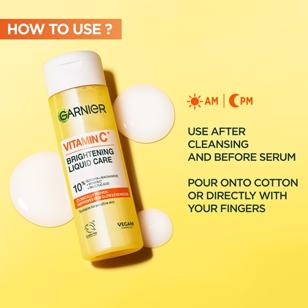 Garnier Pure Active Vitamin C brightening essence for the face
