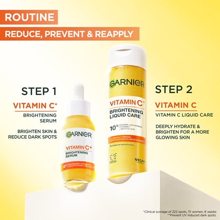 Garnier Pure Active Vitamin C brightening essence for the face