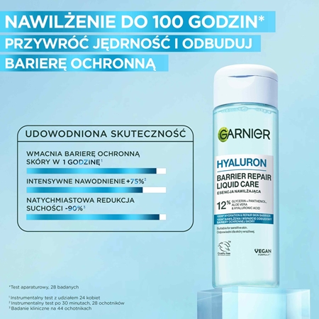 Garnier Hyaluron esencja nawilżająca odnawiający barierę ochronną skóry