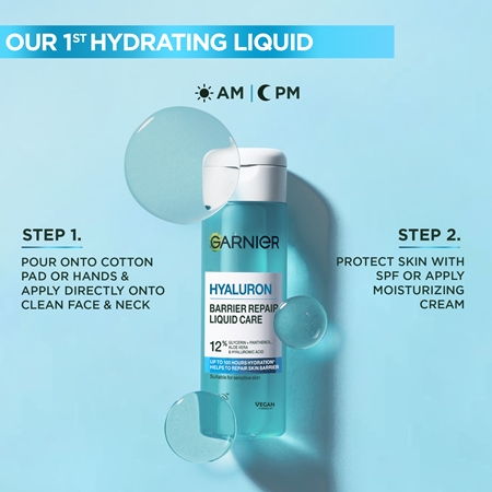 Garnier Pure Active Hyaluron Essence to restore the skin barrier