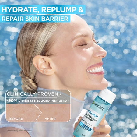 Garnier Pure Active Hyaluron Essence to restore the skin barrier