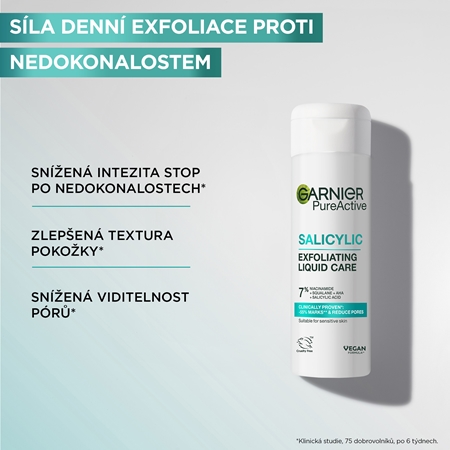 Garnier Pure Active Salicylic exfoliační esence na obličej