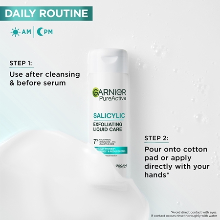 Garnier Pure Active Salicylic essence exfoliante visage