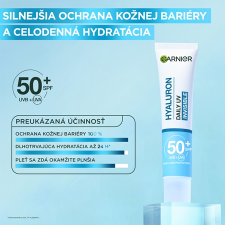 Garnier Hyaluron Daily UV pleťový fluid SPF 50+