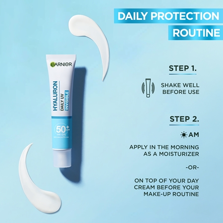 Garnier Hyaluron Daily UV υγρό προσώπου SPF 50+