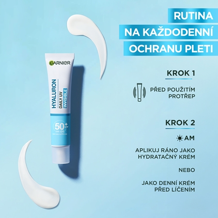 Garnier Hyaluron Daily UV pleťový fluid SPF 50+