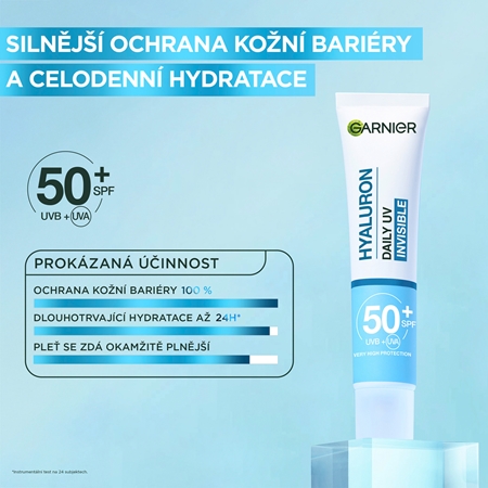 Garnier Hyaluron Daily UV pleťový fluid SPF 50+