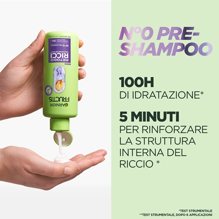 Garnier Fructis Metodo Ricci trattamento pre-shampoo per capelli ricci