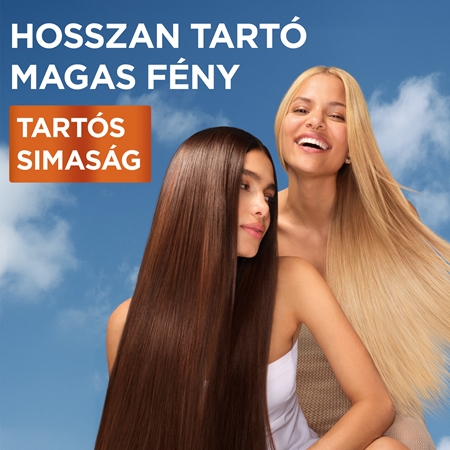 Garnier Fructis Keratin Sleek sampon száraz és gyenge hajra
