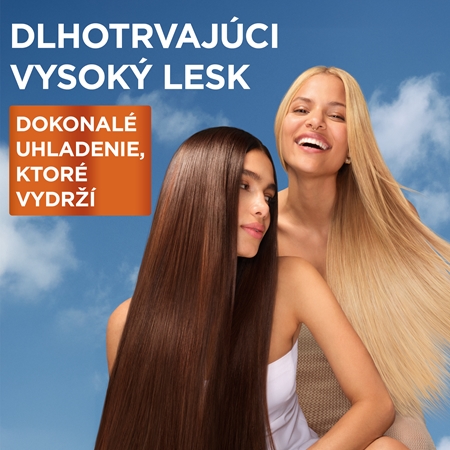 Garnier Fructis Keratin Sleek šampón pre suché a krehké vlasy
