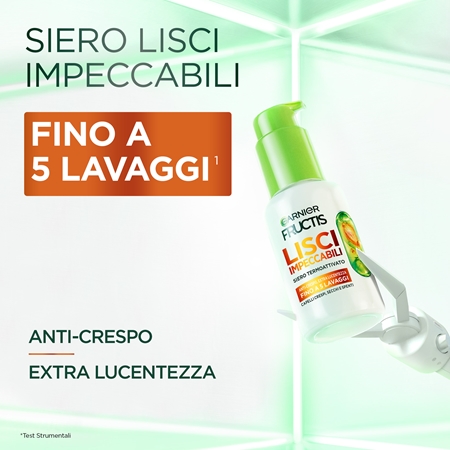 Garnier Fructis Lisci Cheratina siero per capelli brillanti e morbidi