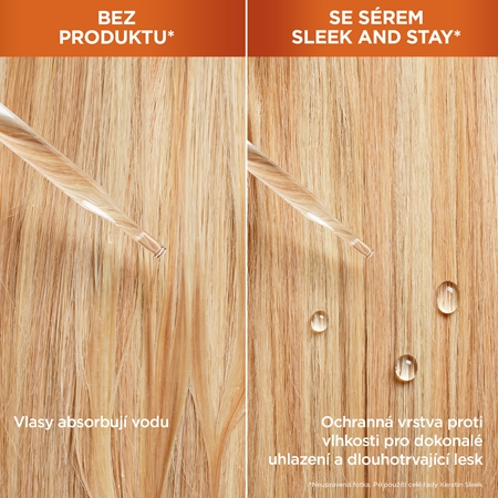 Garnier Fructis Keratin Sleek sérum pro suché a poškozené vlasy