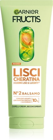Garnier Fructis Lisci Cheratina výživný kondicionér pro posílení a lesk vlasů