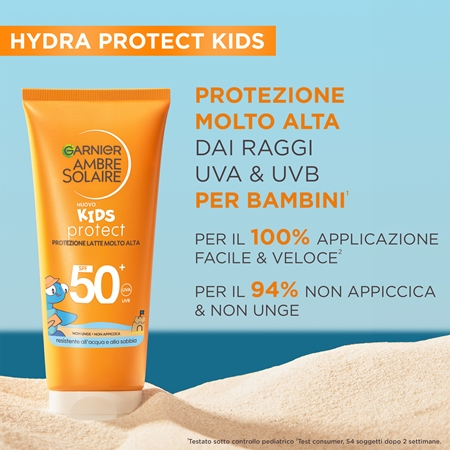 Garnier Ambre Solaire Kids creme bronzeador para crianças SPF 50+