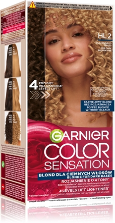 Garnier Color Sensation plaukų dažai plaukų šviesinimui