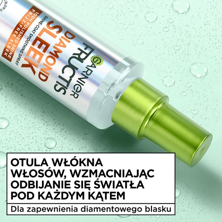 Garnier Fructis Diamond Sleek spray do wygładzania włosów