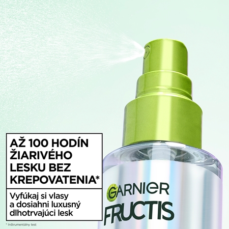 Garnier Fructis Diamond Sleek sprej pre uhladenie vlasov