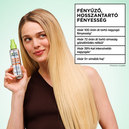 Garnier Diamond Sleek spray hajegyenesítésre