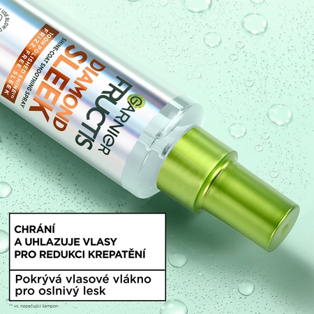 Garnier Fructis Diamond Sleek sprej pro uhlazení vlasů