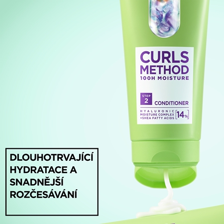 Garnier Fructis Curls Method hydratační kondicionér pro vlnité a kudrnaté vlasy