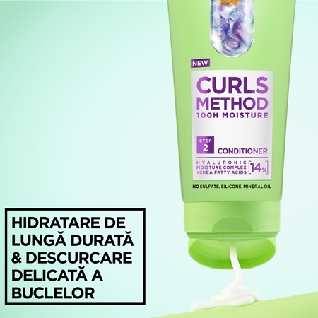 Garnier Fructis Curls Method balsam hidratant pentru par ondulat si cret