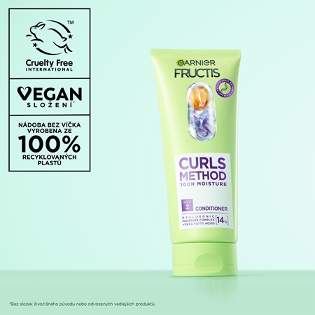 Garnier Fructis Curls Method hydratační kondicionér pro vlnité a kudrnaté vlasy