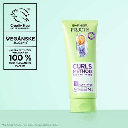Garnier Fructis Curls Method hydratačný kondicionér pre vlnité a kučeravé vlasy