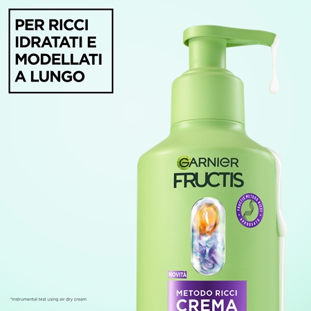 Garnier Fructis Metodo Ricci crema per capelli ricci