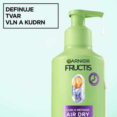 Garnier Fructis Curls Method bezoplachový krém pro vlnité a kudrnaté vlasy
