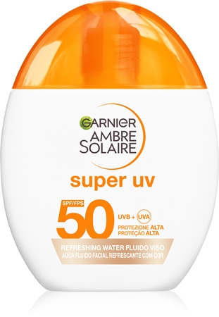 Garnier Ambre Solaire Super UV creme protetor com cor de alta proteção UV